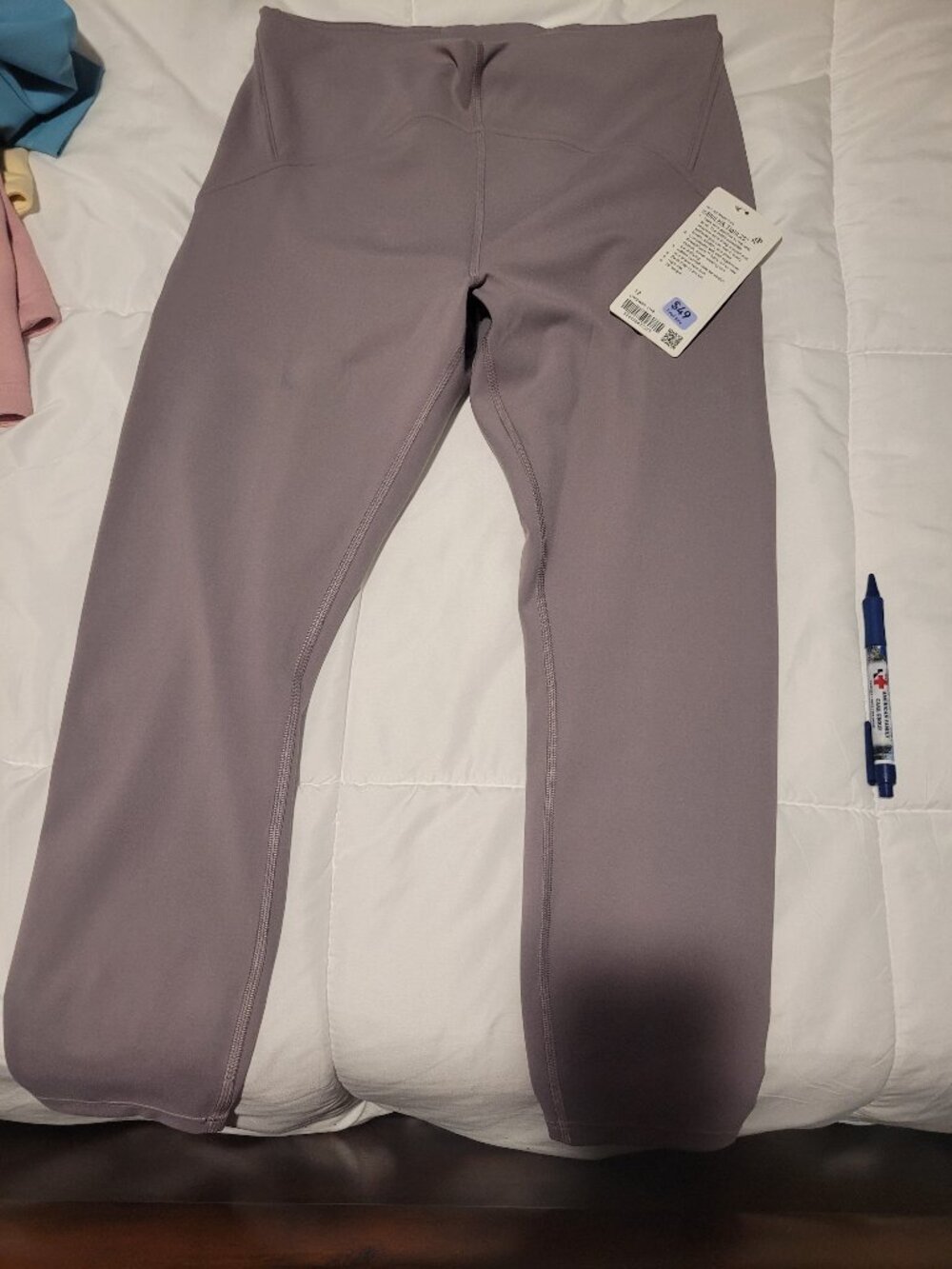 Lululemon Instill hr tight 25 " size 12 nwt